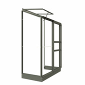 Royal Well Emma I muurserre aluminium groengrijs 0,91 m²