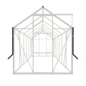 Kit full option pour serre Kate IV blanc