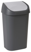 Poubelle Curver Mistral Swing 50 L anthracite