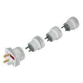 Adaptateur secteur de voyage pour 150 pays Travellife 4 pièces