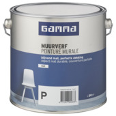 Peinture Murale GAMMA mat 2,5 L base P
