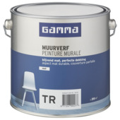 Peinture Murale GAMMA mat 2,5 L base TR