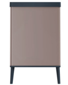 Poubelle modulaire haute Curver Verto rose perle 54 litres