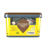 Weber Beamix onkruidmijdend voegzand hard naturel 15 kg