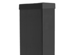 Poteau rectangulaire 175 cm noir