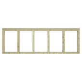 Tuinhek grenen Donau ± 60x180 cm