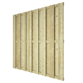 Écran de jardin droit Jumbo ± 180x180 cm