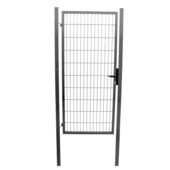 Portillon simple Roma/Milano 200x100 cm anthracite