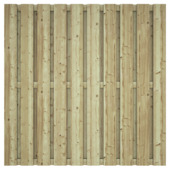 Schutting Royal grenen hout 180 x 180 cm 19 planks