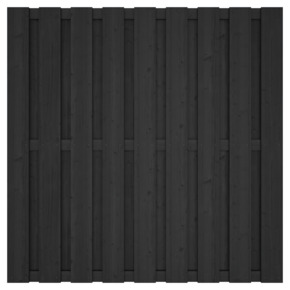 Schutting Royal grenen hout antraciet 180 x 180 cm