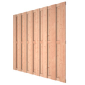 Schutting Douglas recht hout 180 x 180 cm