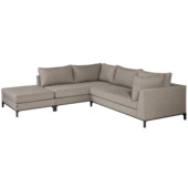 WOOOD loungeset tuin Sicilië taupe textiel links