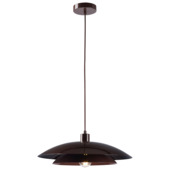 Suspension Nova Karwei noir Ø45cm