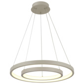 KARWEI hanglamp June 3-step dim beige 38W Ø 55 cm