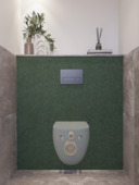 Panneau hydrofuge MDF pour WC suspendu 122x100cm 15mm