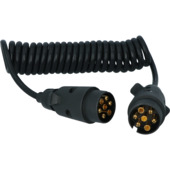 Rallonge remorque spiralée Carpoint 7-P>7-P fiche/fiche