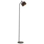 KARWEI vloerlamp Toby bruin Ø23 x 162cm