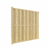 Pack extension écran de jardin Jumbo pin imprégné ± 1,9 m