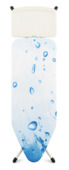 Brabantia strijkplank C Ice Water wit frame 124 x 45 cm