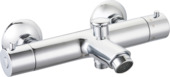 Robinet thermostatique de bain/douche Atlantic Oscar 15 cm chromé