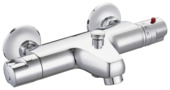 Robinet thermostatique de bain/douche Atlantic Marco 12 cm chromé