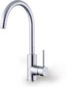 Mitigeur de cuisine bec haut Atlantic Colin inox