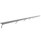 Étagère de culture pour serre Kate V vert-gris