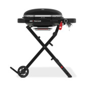 Weber Traveler Compact gas bbq metaal zwart 36 cm