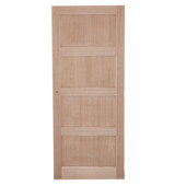 Panneau de porte intérieure Pannello M05 201,5x78 cm chêne