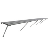 Table de culture pour serre Kate II vert-gris