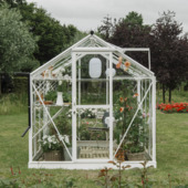 Kit full option pour serre Mary IV blanc