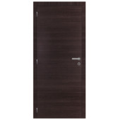 Binnendeur afgewerkt Senza antraciet eik horizontaal 201,5x83 cm