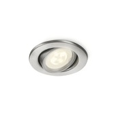 Spot extérieur à enterrer Fresco Philips LED GU10 5W 350 lumens inox