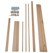 Deurkassement MDF/eik fineer 201,5x25x1,5 cm