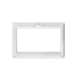 Fenêtre à soufflet H48 x L86 cm blanc