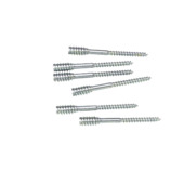 Afstandschroeven 6x80 mm 6 stuks