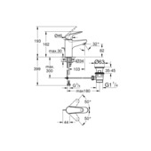 Robinet de lavabo Grohe Start Loop