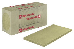Rockwool Rocksono Base steenwol wandplaat 100 x 60 cm 4,5 cm 7,2 m² (Rd 1.2) 12 stuks