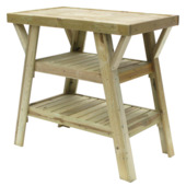 Oppottafel Imperial grenen hout 51 x 84 x 88 cm