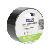 GAMMA klus- en reparatietape zwart 10 m x 38 mm