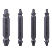 GAMMA schroefverwijder bitset 4-delig