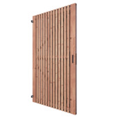 Porte de jardin Andalousie verticale ± 178x99 cm Douglas