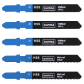 GAMMA decoupeerzaagblad T-aansluiting voor metaal fijn/grof - 5 stuks