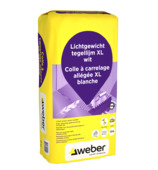 Weber Beamix lichtgewicht tegellijm wit 15 kg