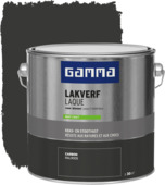 GAMMA binnenlak mat RAL 9005 carbon 2,5 liter