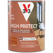 V33 High Protect olie terras en gevel houtolie zijdemat bangkirai 750 ml