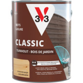 V33 Classic beits tuinhout zijdemat kleurloos 5 liter
