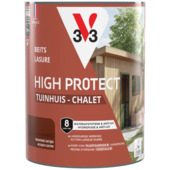 V33 High Protect beits tuinhuis zijdeglans mahonie 750 ml