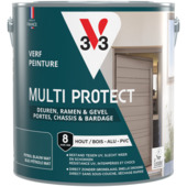 V33 verf Multi Protect hout / alu / pvc petrol blauw mat 2,5 liter