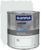 GAMMA binnenlak zijdeglans RAL 9016 frost 250 ml